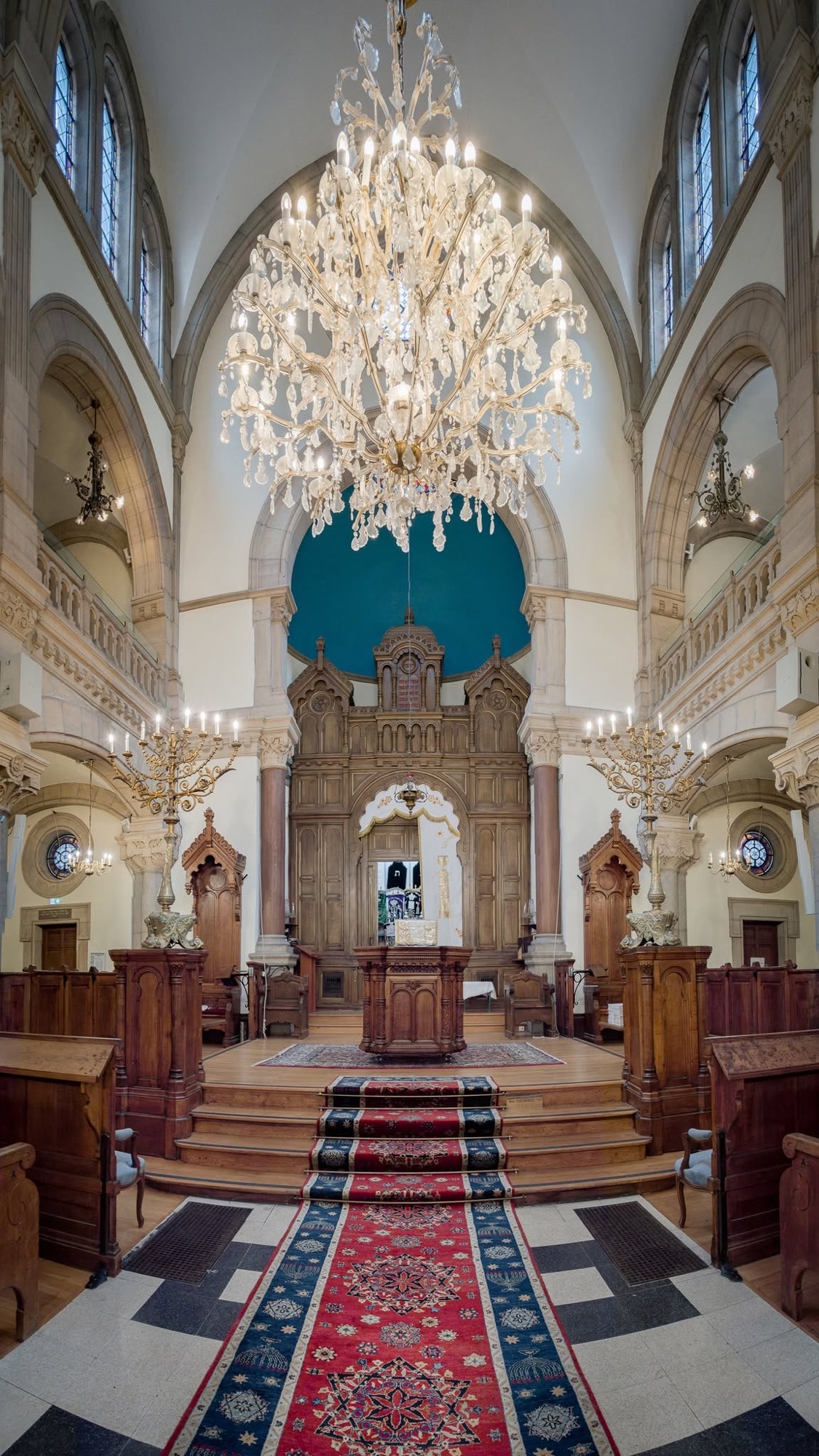 Grande Synagogue de Lyon, interior