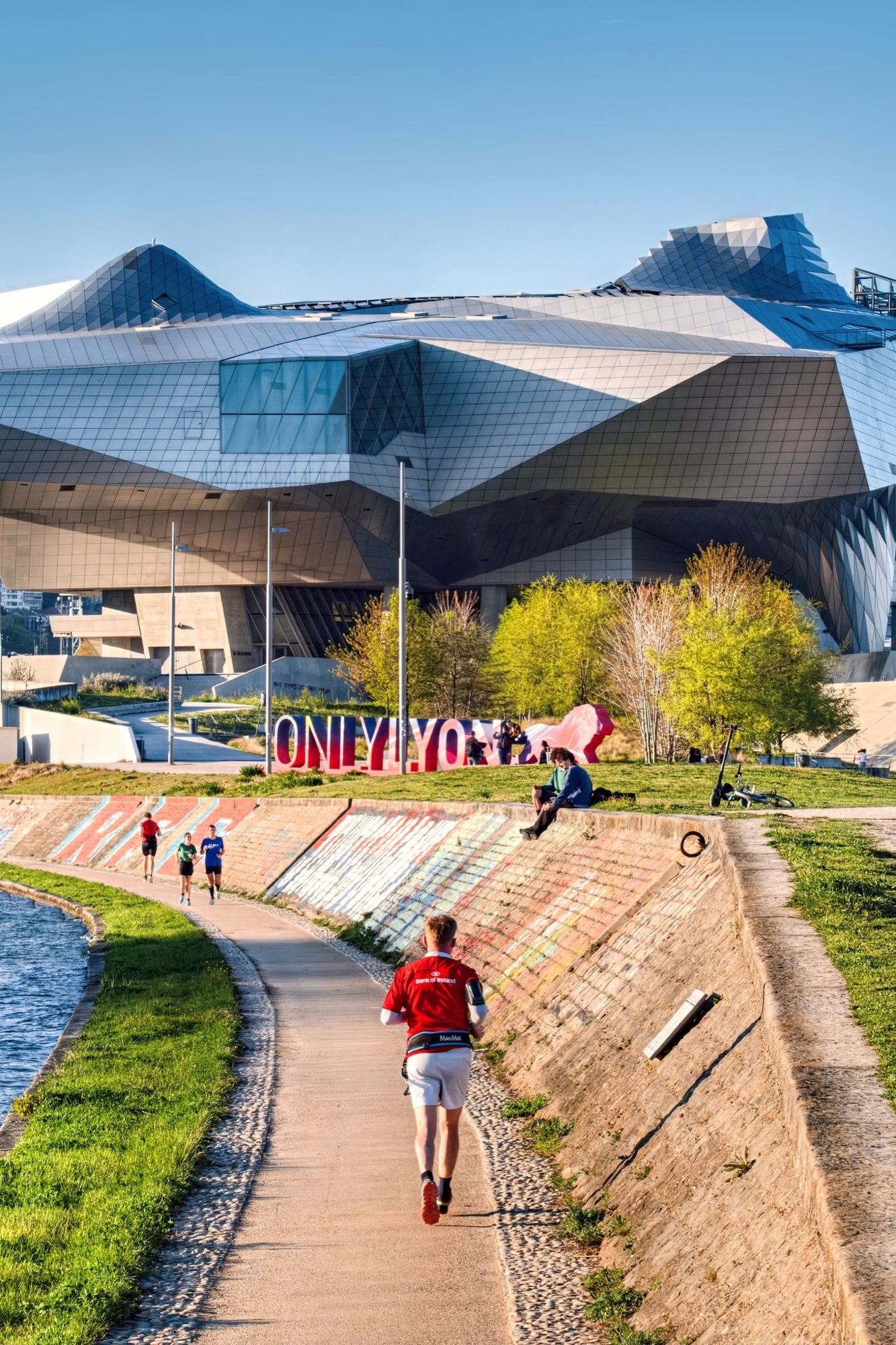 Confluence quays and Musée des Confluences