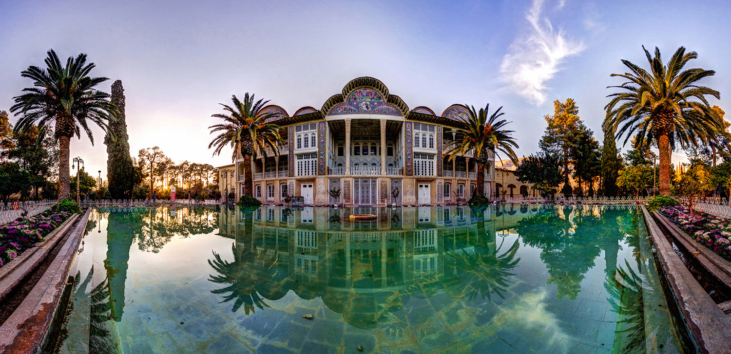 Jardin d’Eram, une autre vue, Chiraz, Iran