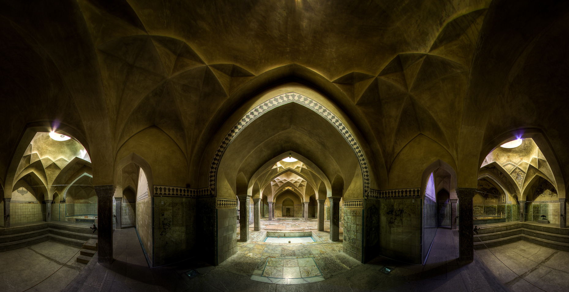 Hammam Aliqoli Agha, une autre vue, Ispahan, Iran
