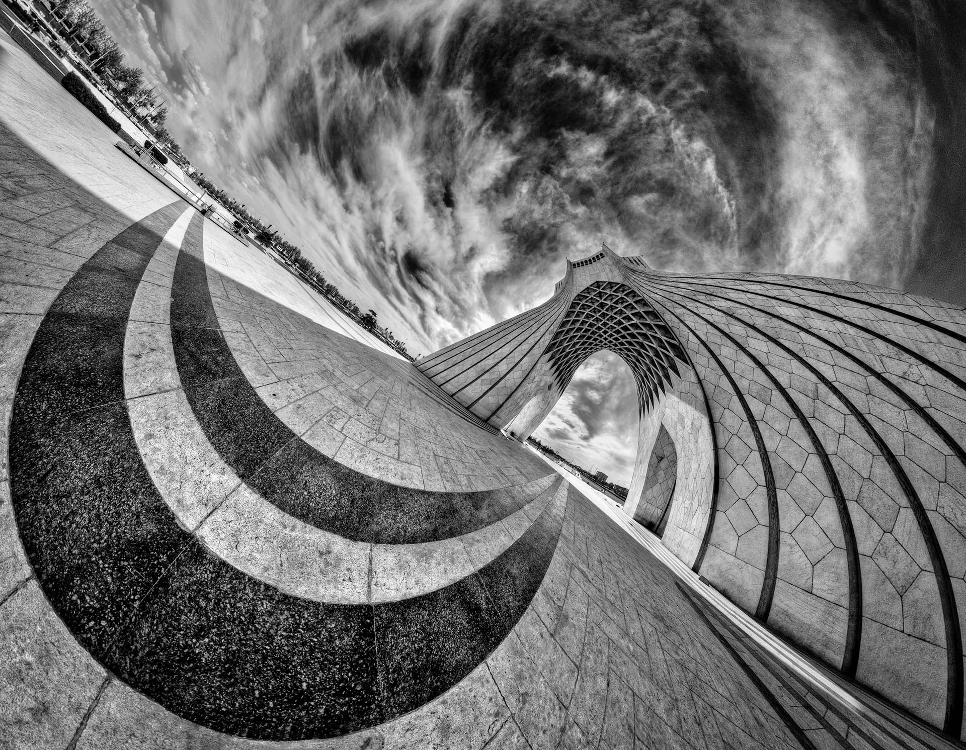 Smiling Tower, Azadi Tower, Tehran, Iran