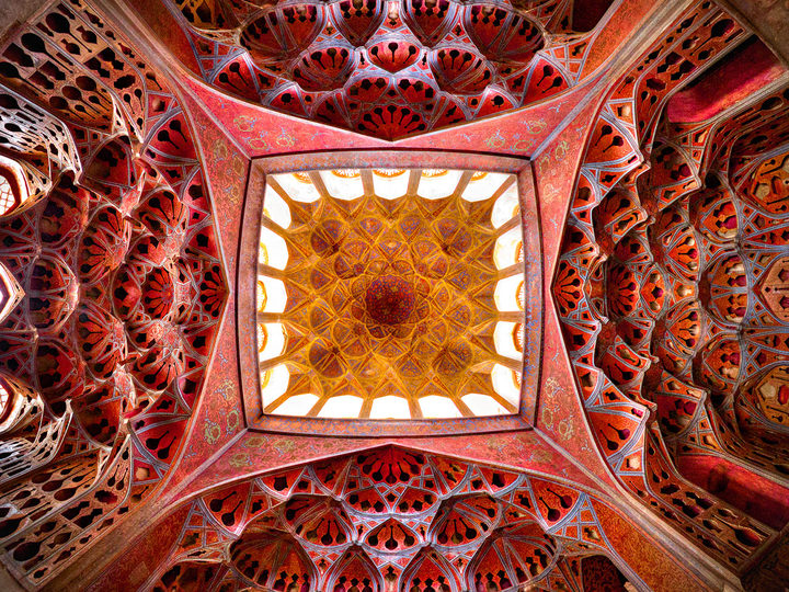 Palais Ali Qapu, Ispahan, Iran — photographie de Mohammadreza Domiri Ganji