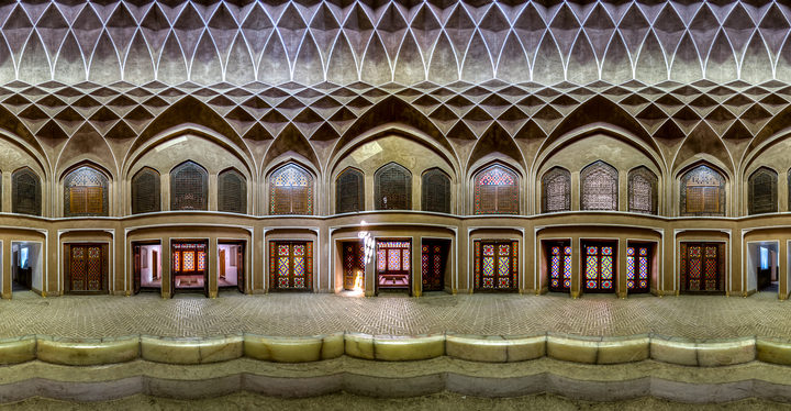 Dolat Abad Garden, Yazd, Iran — photograph by Mohammadreza Domiri Ganji
