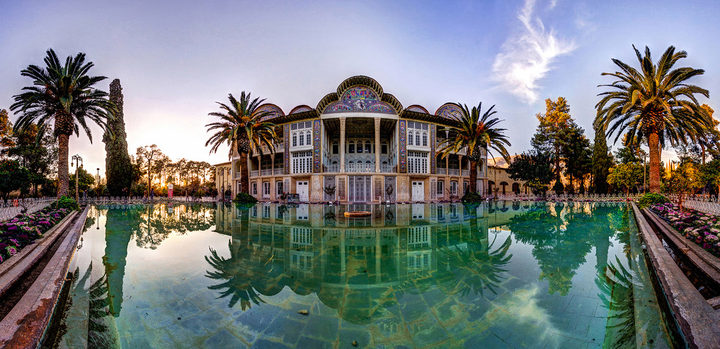 Eram Garden, Shiraz, Iran — photograph by Mohammadreza Domiri Ganji
