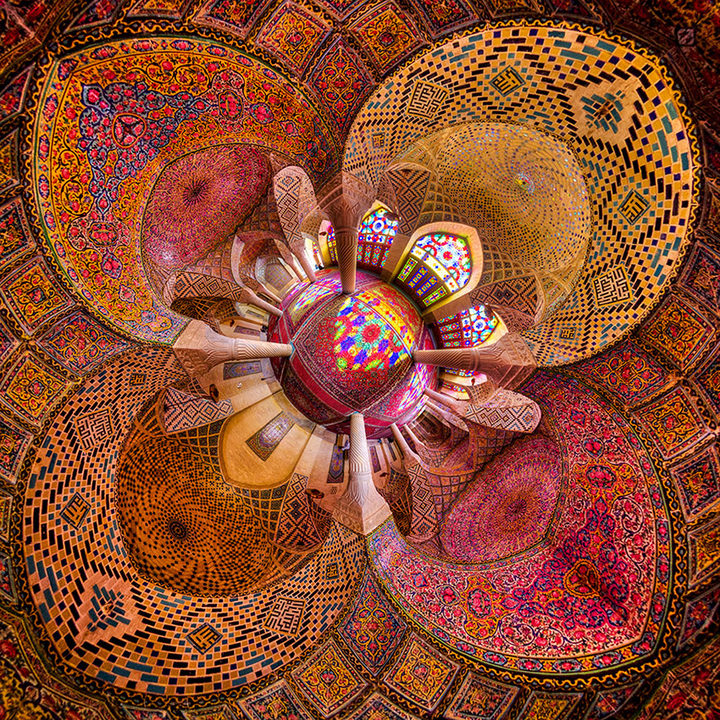 Nasir al-Mulk, Shiraz, Iran — photograph by Mohammadreza Domiri Ganji
