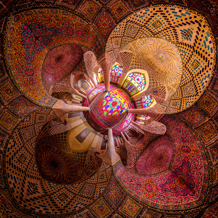 Nasir al-Mulk Mosque, Shiraz, Iran — photograph by Mohammadreza Domiri Ganji