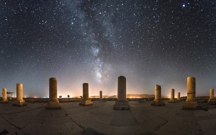 Private Palace of Cyrus the Great, Pasargadae, Iran — photograph by Mohammadreza Domiri Ganji