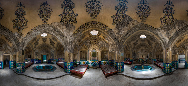 Soltan Amir Ahmad Bath, Kashan, Iran — photograph by Mohammadreza Domiri Ganji