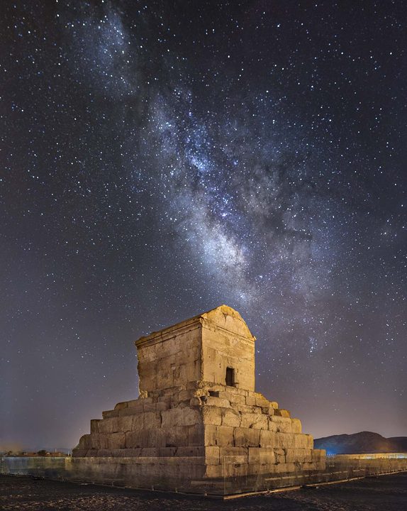 Tombeau de Cyrus le Grand !, Pasargades, Iran — photographie de Mohammadreza Domiri Ganji
