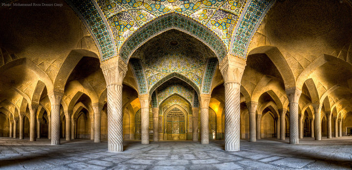 Vakil Mosque, Shiraz, Iran — photograph by Mohammadreza Domiri Ganji